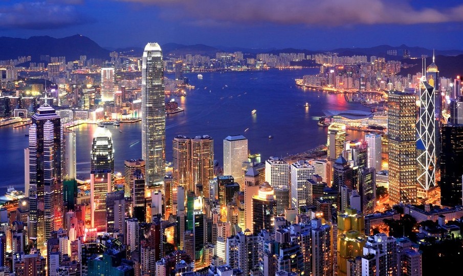 香港一地雙飛4天**2天游覽の2天自由活動**1晚當地
